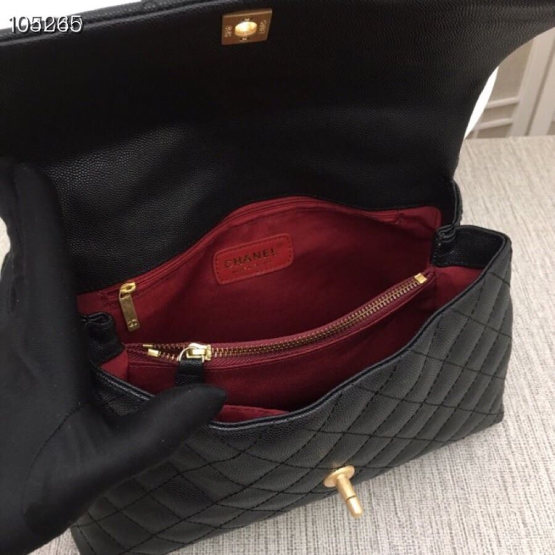 Ch**el top handle bags